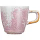 Чашка кофейная «Пион» фарфор 100мл D=65,H=62мм розов., изображение 2
