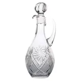 Decanter with handle crystal 1l D=12.5,H=31cm clear.