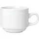 Чашка кофейная «Бид» фарфор 100мл белый