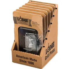 Пресс д/гриля прямоуг. чугун ,L=17,B=13см черный, изображение 2