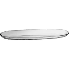 Serving dish “Fenice” glass ,L=50,B=16cm clear.