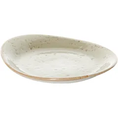 Тарелка пирожковая «Крафт Грин» фарфор D=155,H=20,L=155,B=130мм зелен., изображение 2