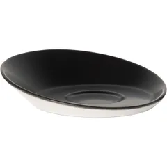 Блюдце «Даск шиир» фарфор D=153,H=36мм черный,белый, изображение 2