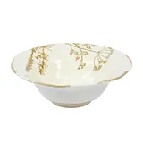 Тарелка глубокая «Фенхель» фарфор 400мл D=205,H=70мм белый