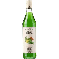 Сироп «Мохито» ODK стекло 0,75л D=65,H=305мм зелен.