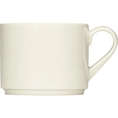 Чашка чайная «Пьюрити» эко-кост. фарф. 190мл D=75,H=59мм слон.кость