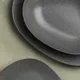Тарелка «Гэлэкси» ассиметричная фарфор D=30,H=3см граф.,глянц., Цвет: Графитовый, Диаметр (мм): 300, изображение 2