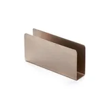 Салфетница «Нобель» прямоугольная мельхиор ,H=8,L=15,B=3см серебрист.