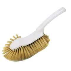 Щетка для муки с ручкой полипроп.,щетина натур. ,H=10,L=33,5,B=13см белый