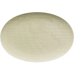 Блюдо овальное фарфор ,L=34см кремов.