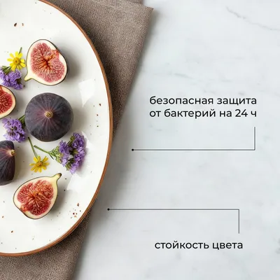 Блюдо «Париж» овальное фарфор ,L=25,B=19см белый,коричнев., Форма: Овальная, изображение 10