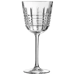 Wine glass “Rendezvous”  chrome glass  350 ml  D=78, H=215 mm  clear.