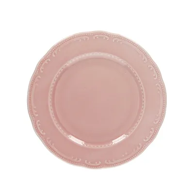 Тарелка «В.Виена Шарм» для хлеба фарфор D=16см розов.