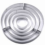 Набор для торта пластик,сталь нерж.