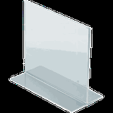 Подставка наст. д/карт пластик ,H=15,L=14,B=8см черный