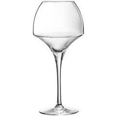 Wine glass “Open up”  chrome glass  470 ml  D=10.3, H=22.8 cm  clear.