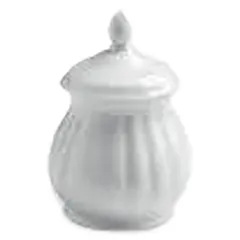 Sugar bowl “Opera Bianco” porcelain 260ml white