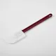 Лопатка жаропрочная силикон,пластик ,L=357/115,B=75мм белый,красный
