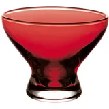 Креманка «Надя» стекло 320мл D=110,H=85мм красный