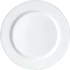 Plate “Simplicity White” substitution porcelain D=270,H=27mm white