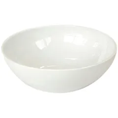 Salad bowl porcelain 2l D=250,H=85mm white