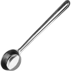 Measuring spoon stainless steel 20ml D=45,H=10,L=190mm silver.
