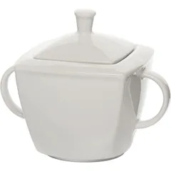 Сахарница «Виктория» фарфор 300мл D=60,H=110,L=130,B=93мм белый