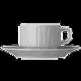 Чашка чайная «Нестор» фарфор 190мл ,H=55,L=110мм белый