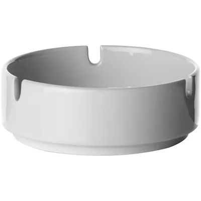 Пепельница «Симплисити» фарфор D=100,H=35мм белый