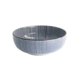 Салатник «Сендан» фарфор 0,9л D=178,H=66мм голуб.,белый