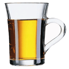 Mug glass 230ml ,H=106,L=115,B=73mm clear