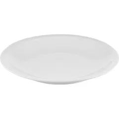 Тарелка «Катя» мелкая фарфор D=25,5см белый, изображение 2