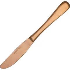 Old table knife, color copper  stainless steel  copper