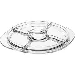 Менажница «Риалто» многофункциональная стекло ,H=35,L=320,B=360мм прозр.