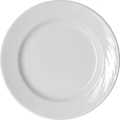 Тарелка «Спайро» мелкая фарфор D=230,H=22мм белый