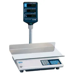 Весы электр. CAS AP-30M BT 30кг дискретность 30(15)кг/10(5)г. дискретность 30(15)к пластик,металл ,H