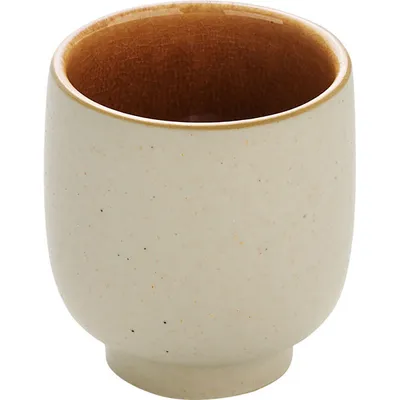 Чашка кофейная «Нара» керамика 100мл бежев.,охра, Цвет: Бежевый