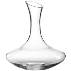 Decanter “Opening”  chrome glass  0.9 l  D=21.4, H=24.1 cm  clear.