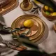 Тарелка «Эггшелл Нейчер» с бортом фарфор D=18,H=2см коричнев., Тип борта: Вертикальный, Цвет: Коричневый, Диаметр (мм): 180, изображение 5