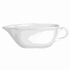 Sauce boat “Simplicity” porcelain 370ml ,H=82,L=200,B=100mm white