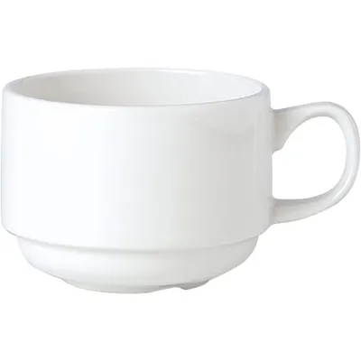 Чашка чайная «Симплисити» фарфор 200мл D=8,H=6см белый, Объем по данным поставщика (мл): 200, изображение 2