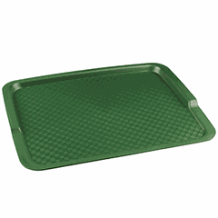 Rectangular tray  polyprop. , L=42.5, B=32cm  green.