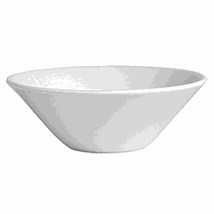 Salad bowl “Taste white”  porcelain  0.8 l  D=205, H=95mm  white