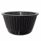 Соусник пластик 30мл D=58мм черный