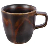 Coffee cup “Mak”  porcelain  100 ml  D=65, H=62mm  copper