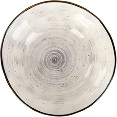 Салатник «Пастораль» фарфор 1,2л D=22,H=7см серый, изображение 2