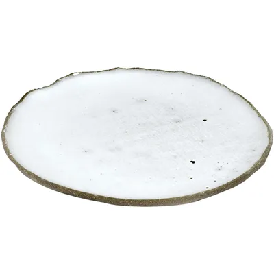 Тарелка бетон D=14см белый,серый, Цвет: Белый, Диаметр (мм): 140