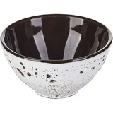 Пиала для чая «Тирамису» керамика 250мл D=110,H=55мм белый,черный