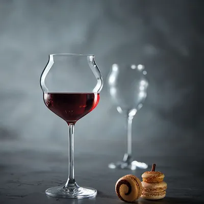 Бокал для вина «Макарон» хр.стекло 300мл D=81,H=195мм прозр., Объем по данным поставщика (мл): 300, изображение 4