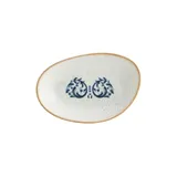 Салатник овальный 150*100 мм. 140 мл.  h=30 мм. Виенто, форма Ваго /1/12/ (69180)